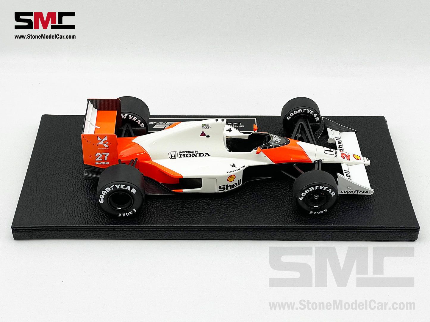 Mclaren MP4/5B #27 Ayrton Senna 1990 F1 World Champion 1:18 GP REPLICAS + Decal