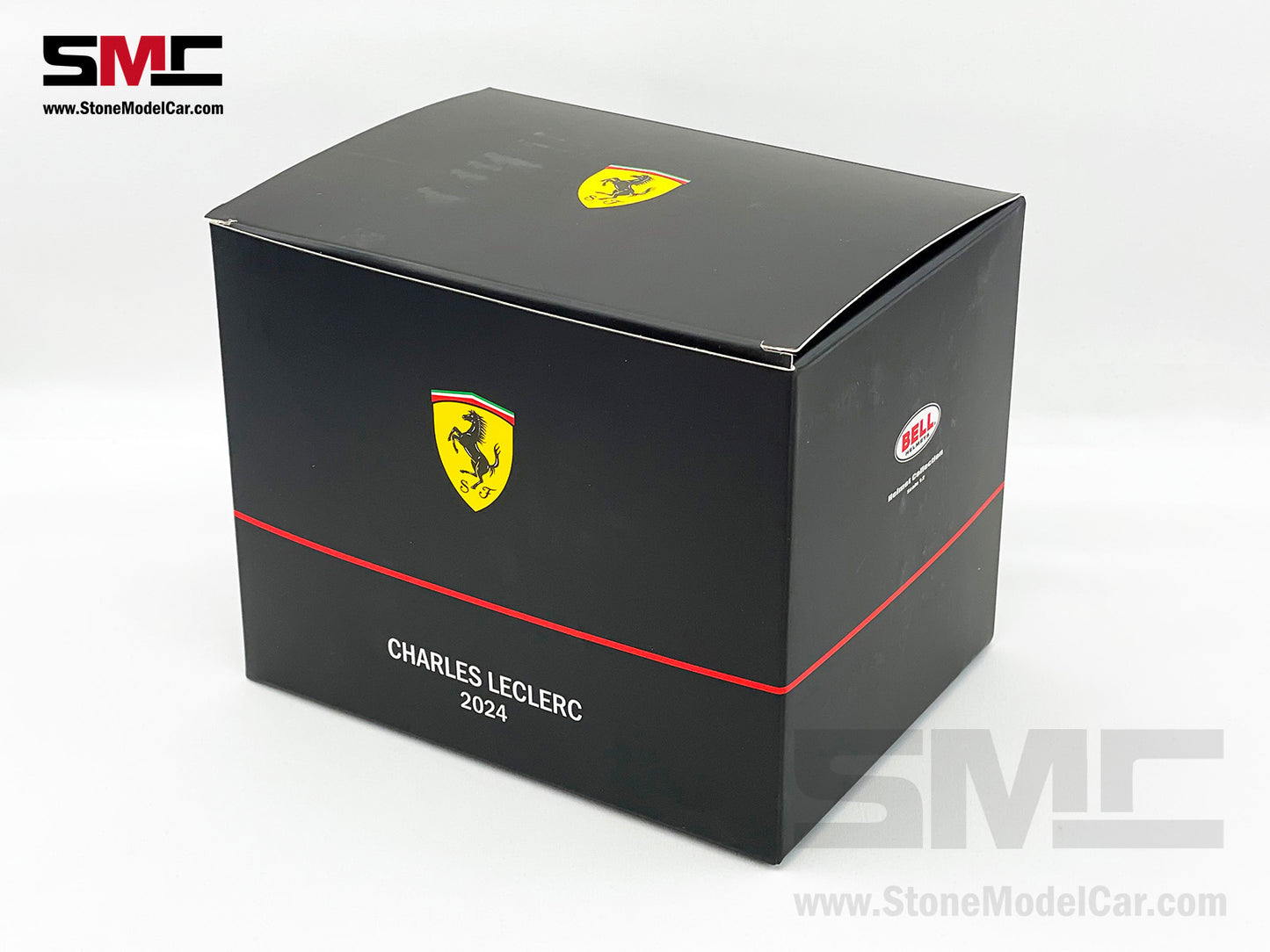 Ferrari SF-24 #16 Charles Leclerc Season 2024 Bell 1:2 Miniature Helmet Model