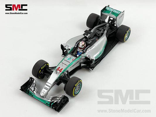 Mercedes AMG F1 W06 #44 Lewis Hamilton US GP USA 2015 3x World Champion 1:18 MINICHAMPS