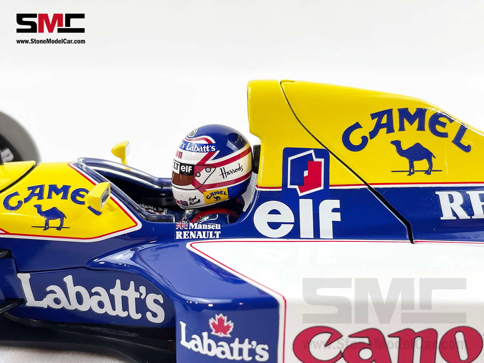 Williams F1 FW14B #5 Nigel Mansell 1992 World Champion 1:18 MINICHAMPS ...
