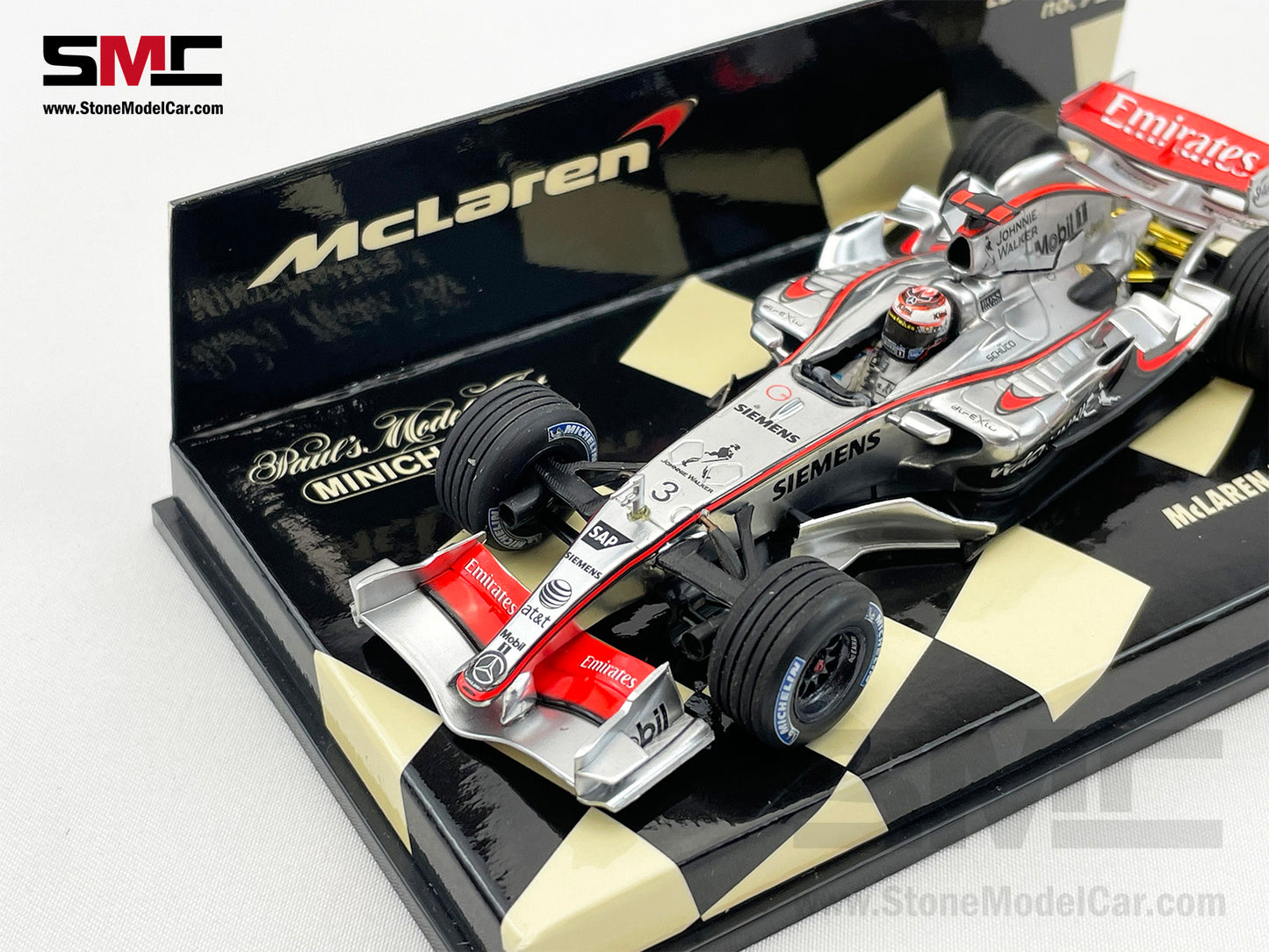 Mclaren F1 MP4-21 #3 Kimi Raikkonen Ice Man Year 2006 1:43 MINICHAMPS