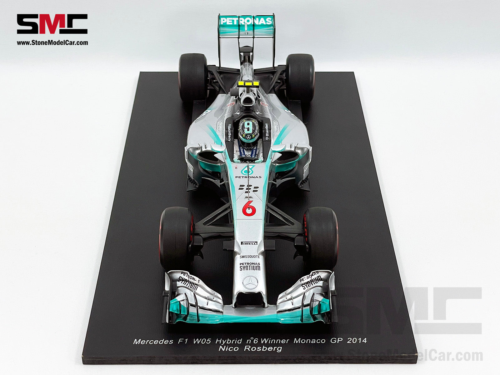 ミニカー nico rosberg mercedes amg petronas F1 Mercedes AMG Petronas F1 W05 #6 Nico Rosberg Monaco GP Winner 2014