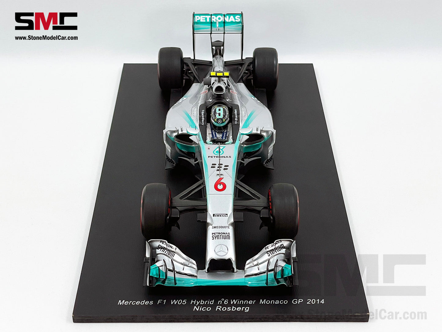 Mercedes AMG Petronas F1 W05 #6 Nico Rosberg Monaco GP Winner 2014 1:18 Spark 18S141
