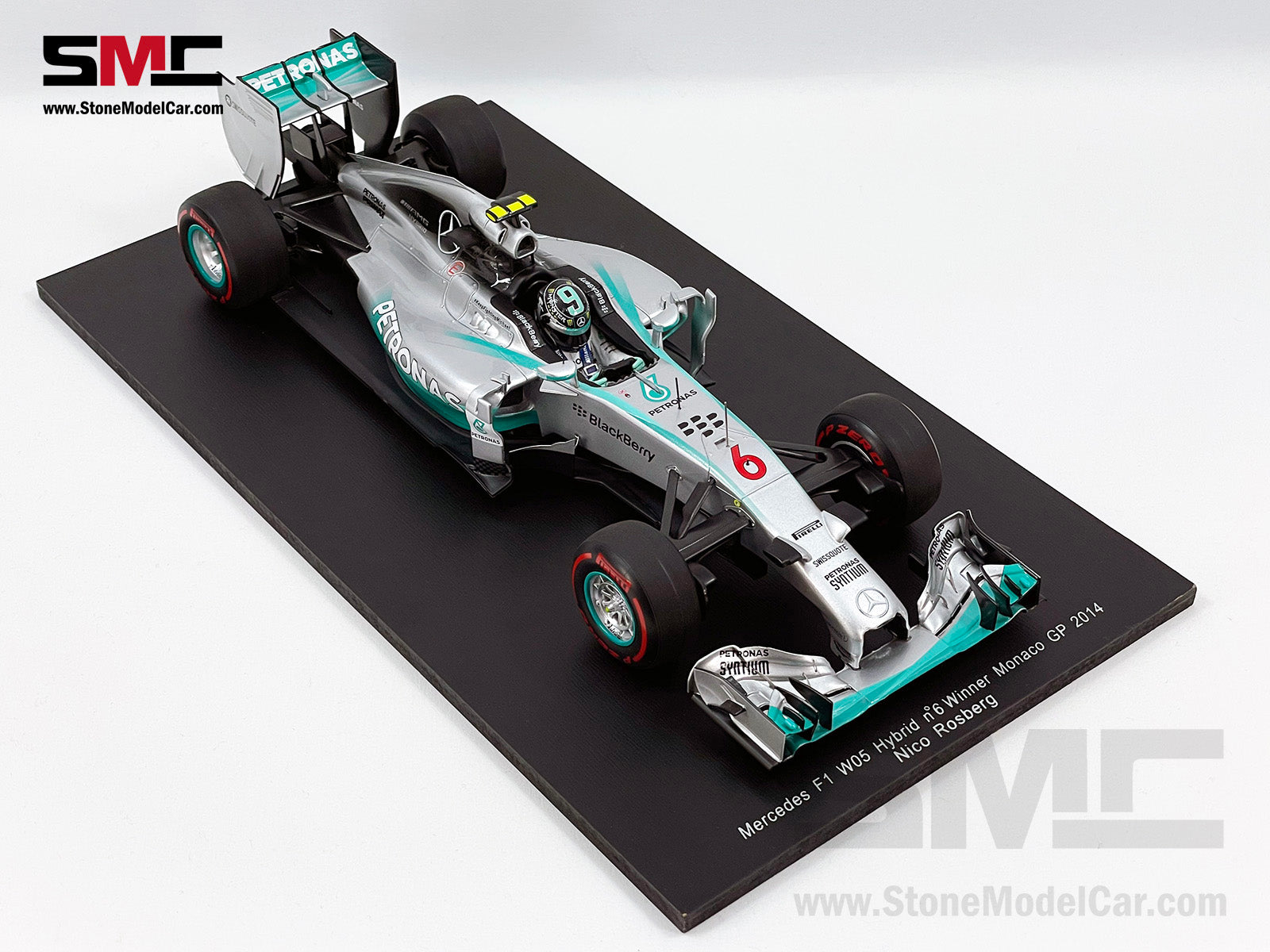 Mercedes AMG Petronas F1 W05 #6 Nico Rosberg Monaco GP Winner 2014