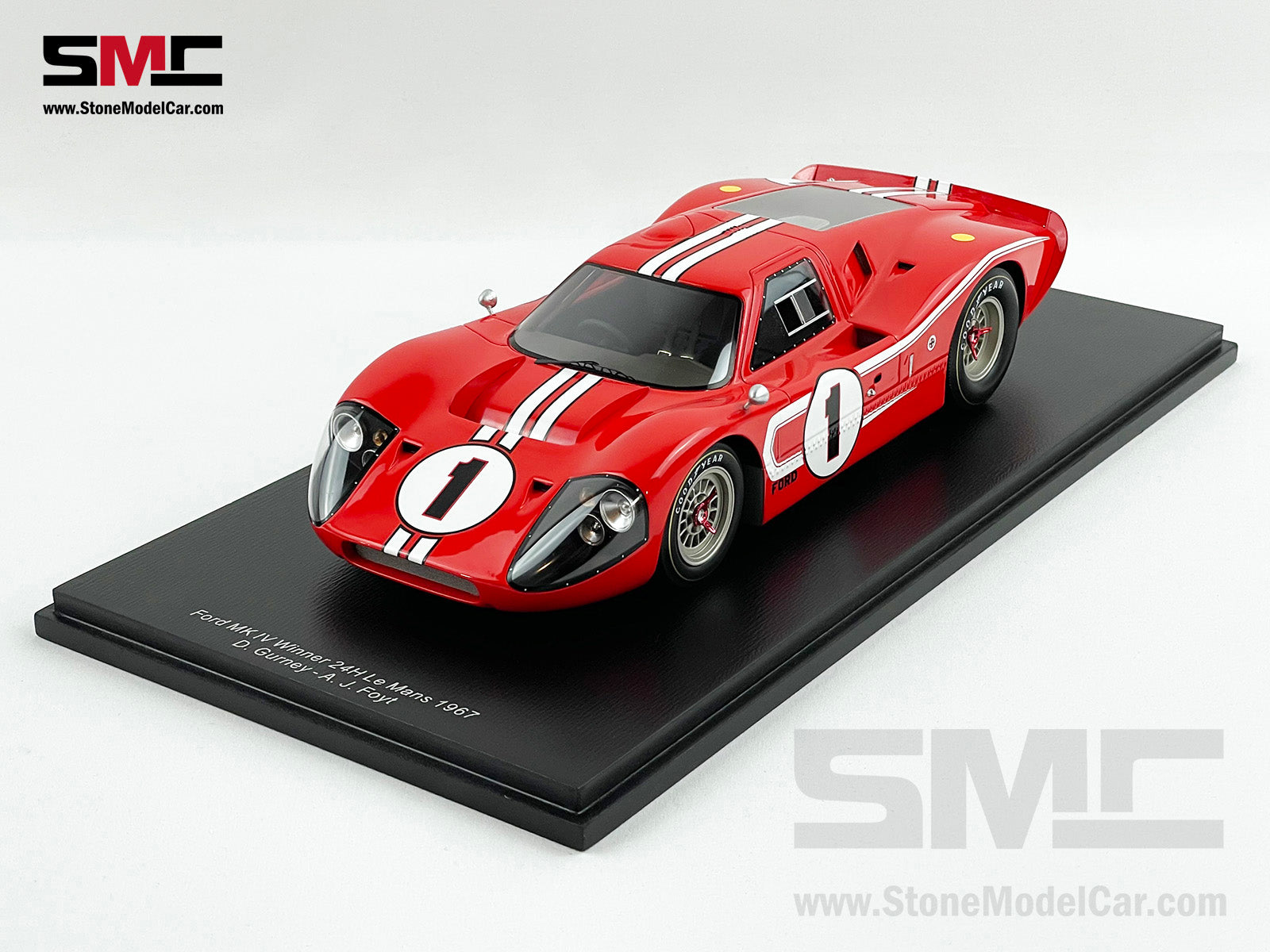 Shelby Collectibles 1967 Ford GT MK IV Le Mans #1, Red - Collectibles, Inc. SC423R 1/18 Scale Diecast Model Toy Car Shelby Collectibles 1967 Ford GT MK IV Le Mans #1, Red - Collectibles, Inc. SC423R 1/18 Scale Diecast Model Toy Car