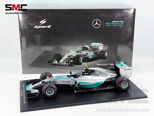 Mercedes AMG Petronas F1 W06 #6 Nico Rosberg Monaco GP Winner 2015 1:18 Spark 18S174