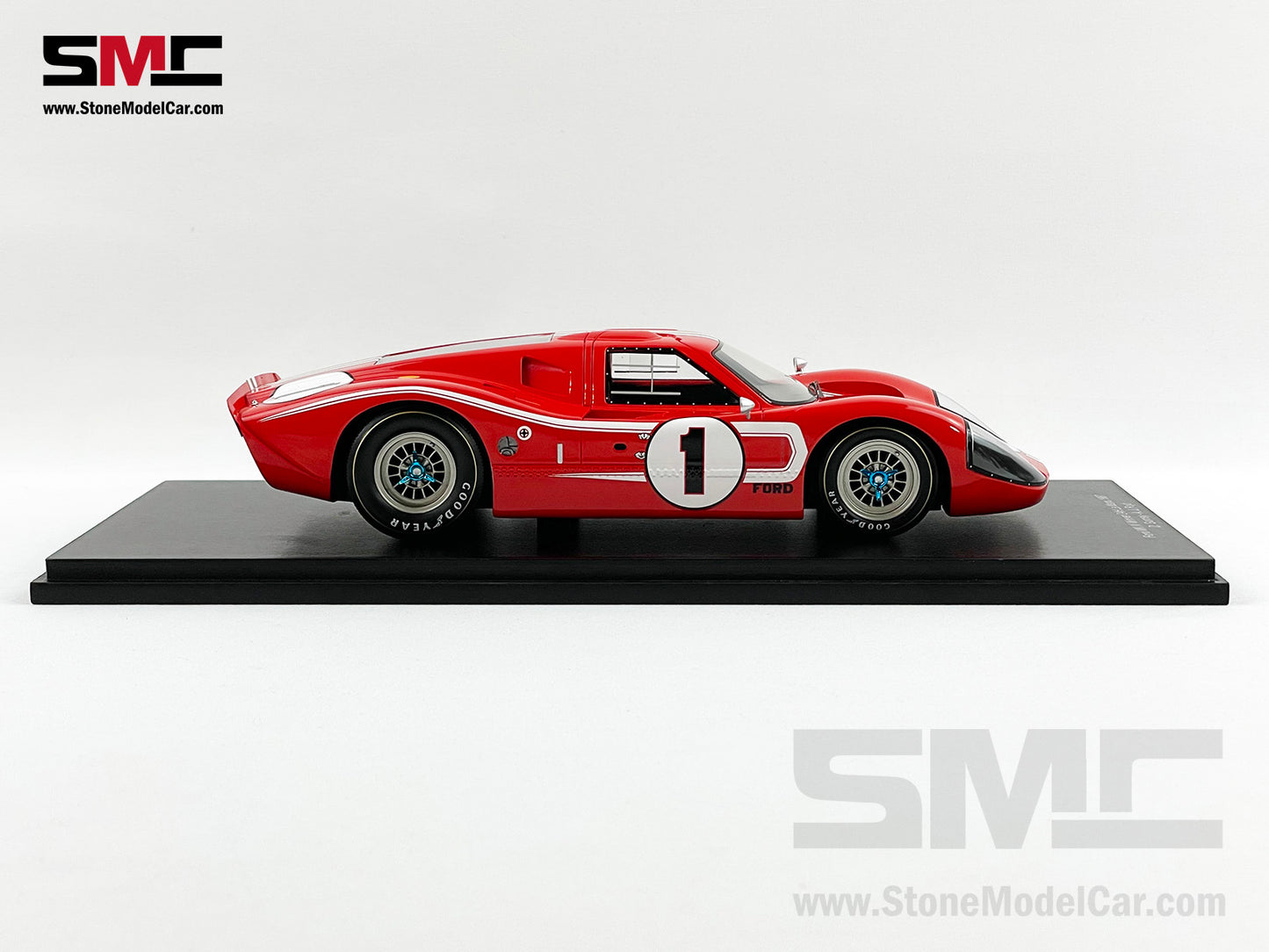 24h Le Mans 1967 Winner Shelby American #1 Ford GT40 MK IV 1:18 Spark 18LM67