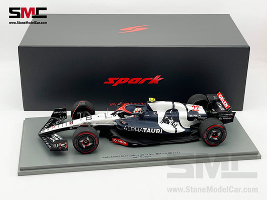 Alpha Tauri F1 AT04 #22 Yuki Tsunoda Bahrain GP 2023 Spark 1:18 18S887