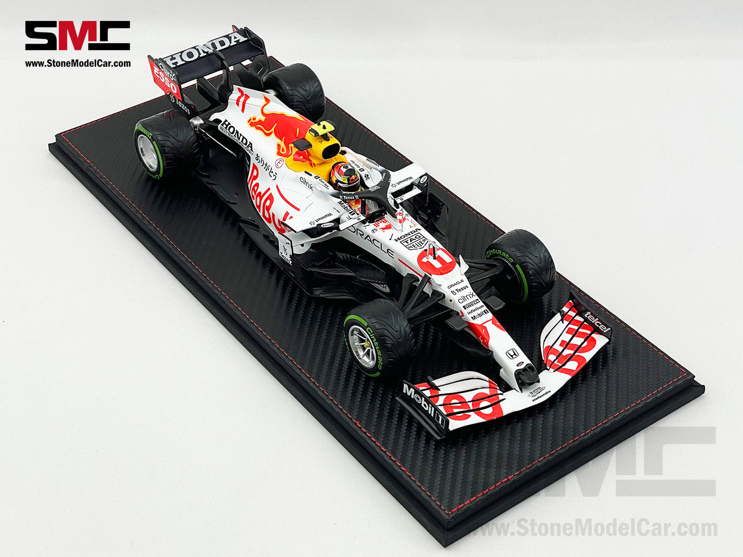 Red Bull F1 RB16B #11 Sergio Perez Turkish 2021 Special Livery 1:18 Minichamps with Case