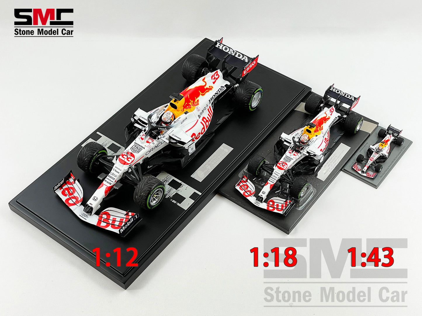 2021 F1 World Champion #33 Max Verstappen Red Bull RB16B Turkish GP Special Livery 1:12 MINICHAMPS