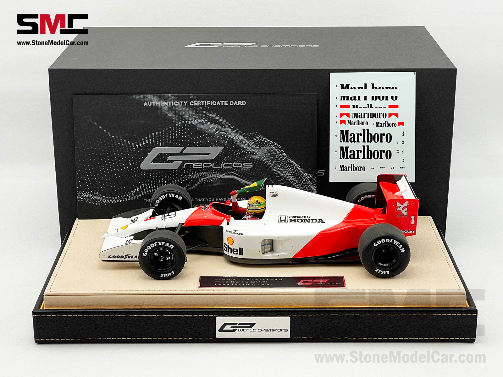 Mclaren F1 MP4/6 #1 Ayrton Senna Brazil GP 1991 World