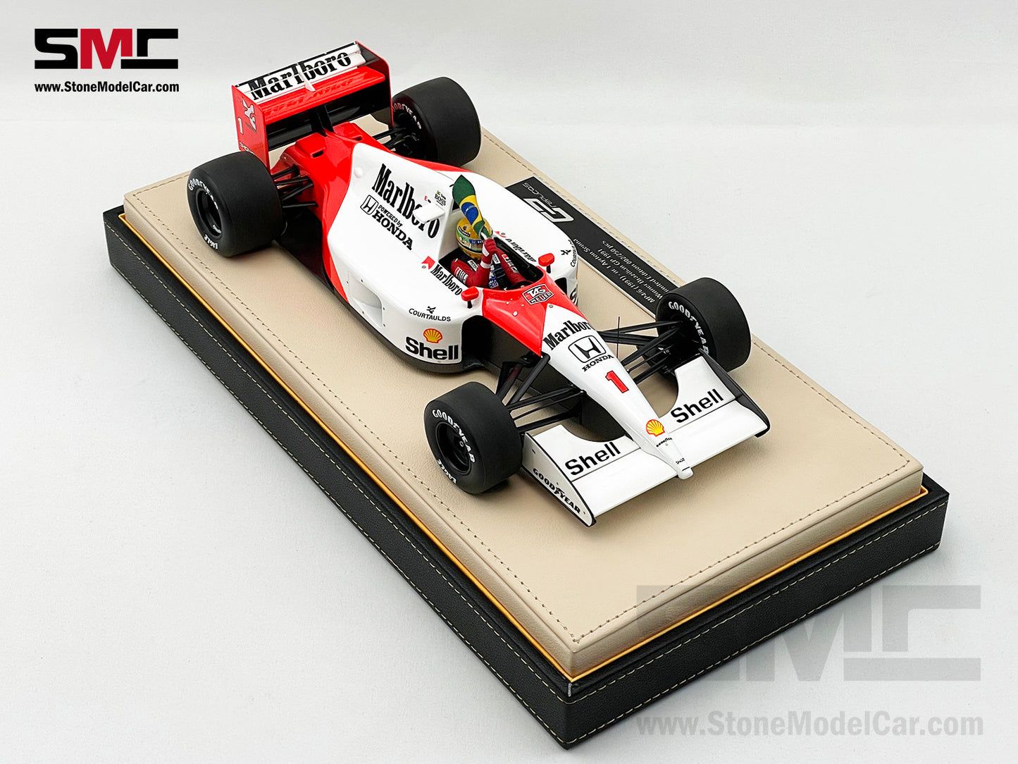 Mclaren F1 MP4/6 #1 Ayrton Senna Brazil GP 1991 World Champion 1:18 GP REPLICAS