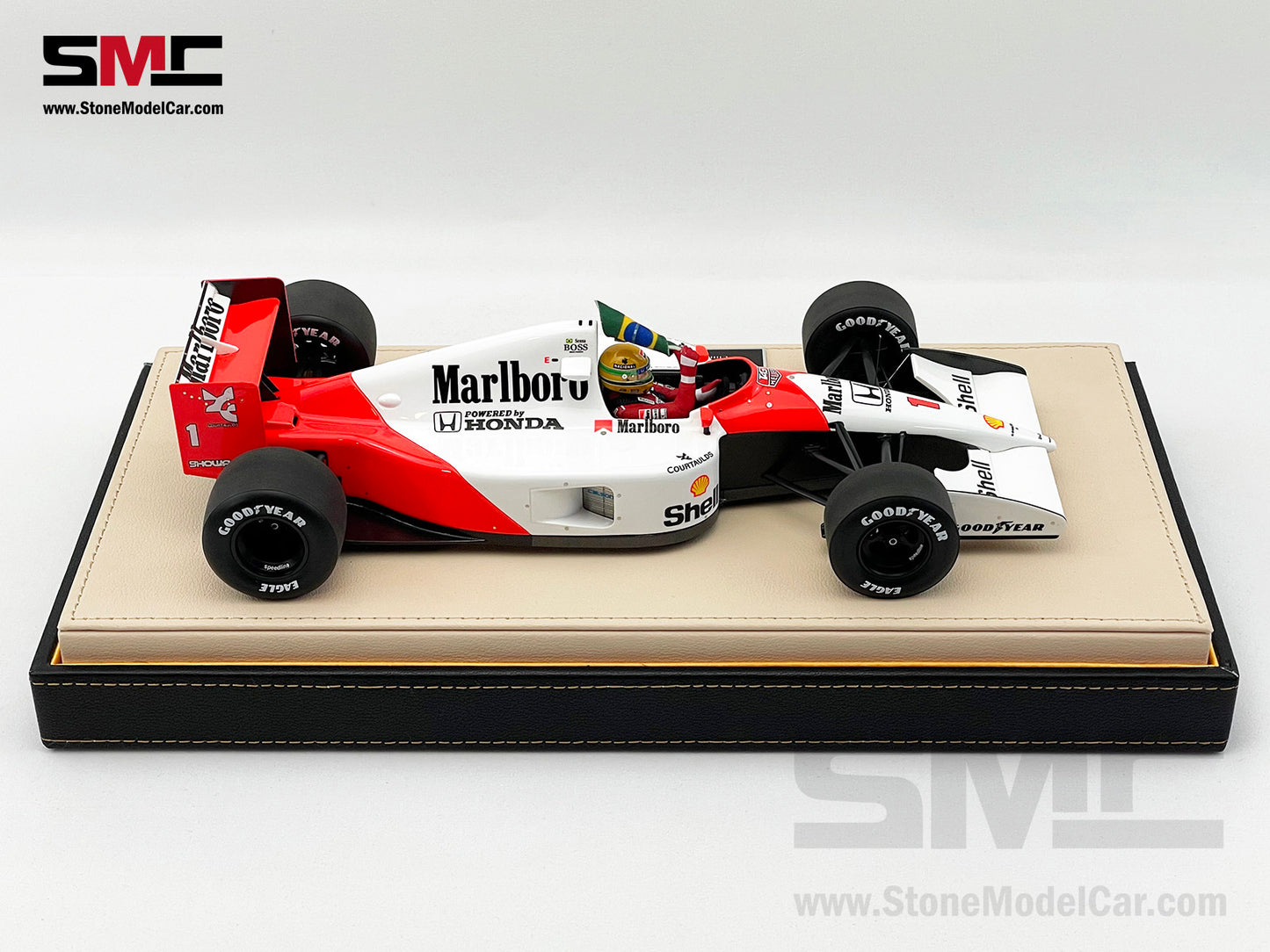 Mclaren F1 MP4/6 #1 Ayrton Senna Brazil GP 1991 World Champion 1:18 GP REPLICAS