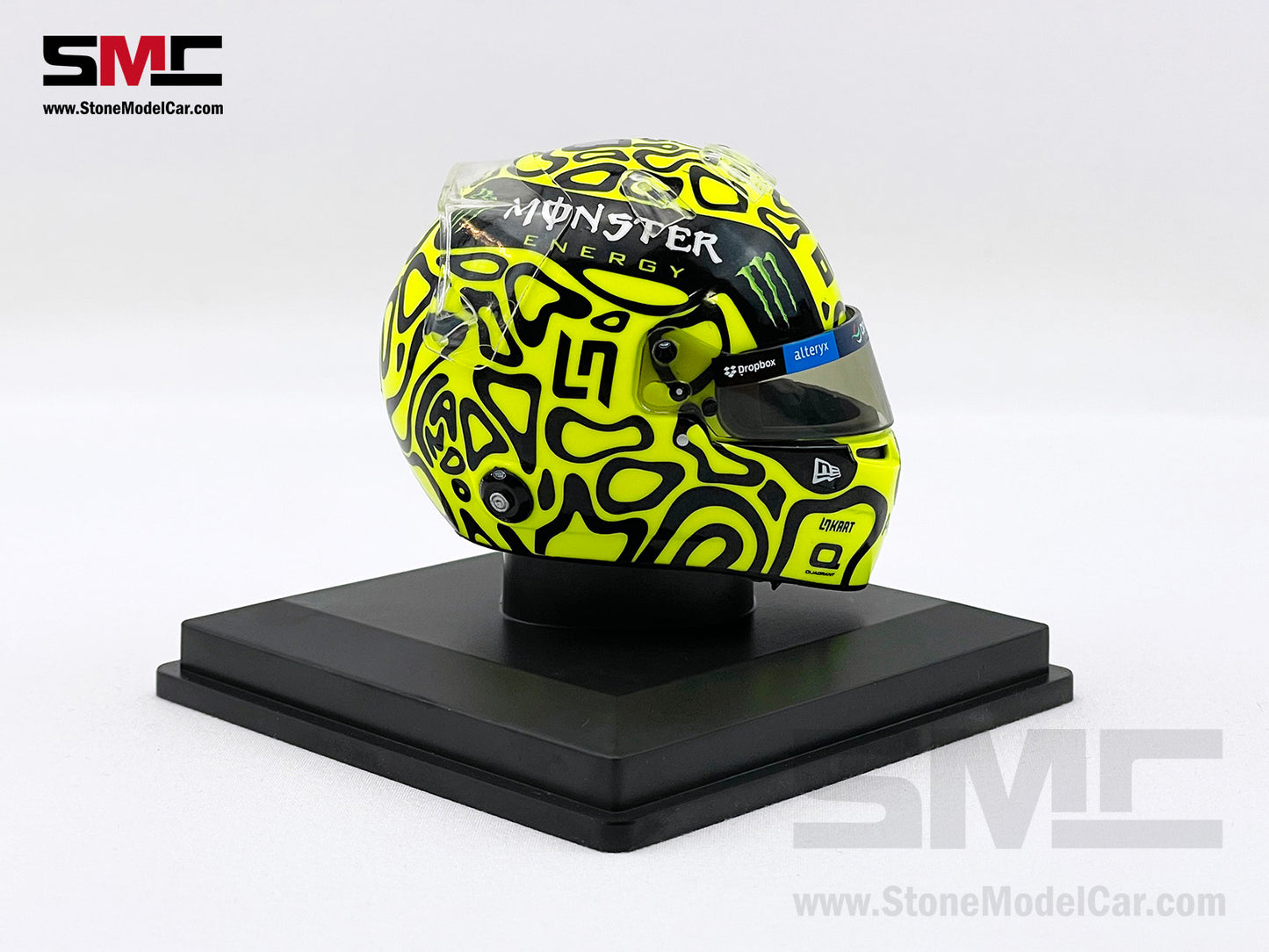 McLaren F1 MCL38 #4 Lando Norris Miami GP 2024 1st Career Win Spark 1:5 Miniature Helmet