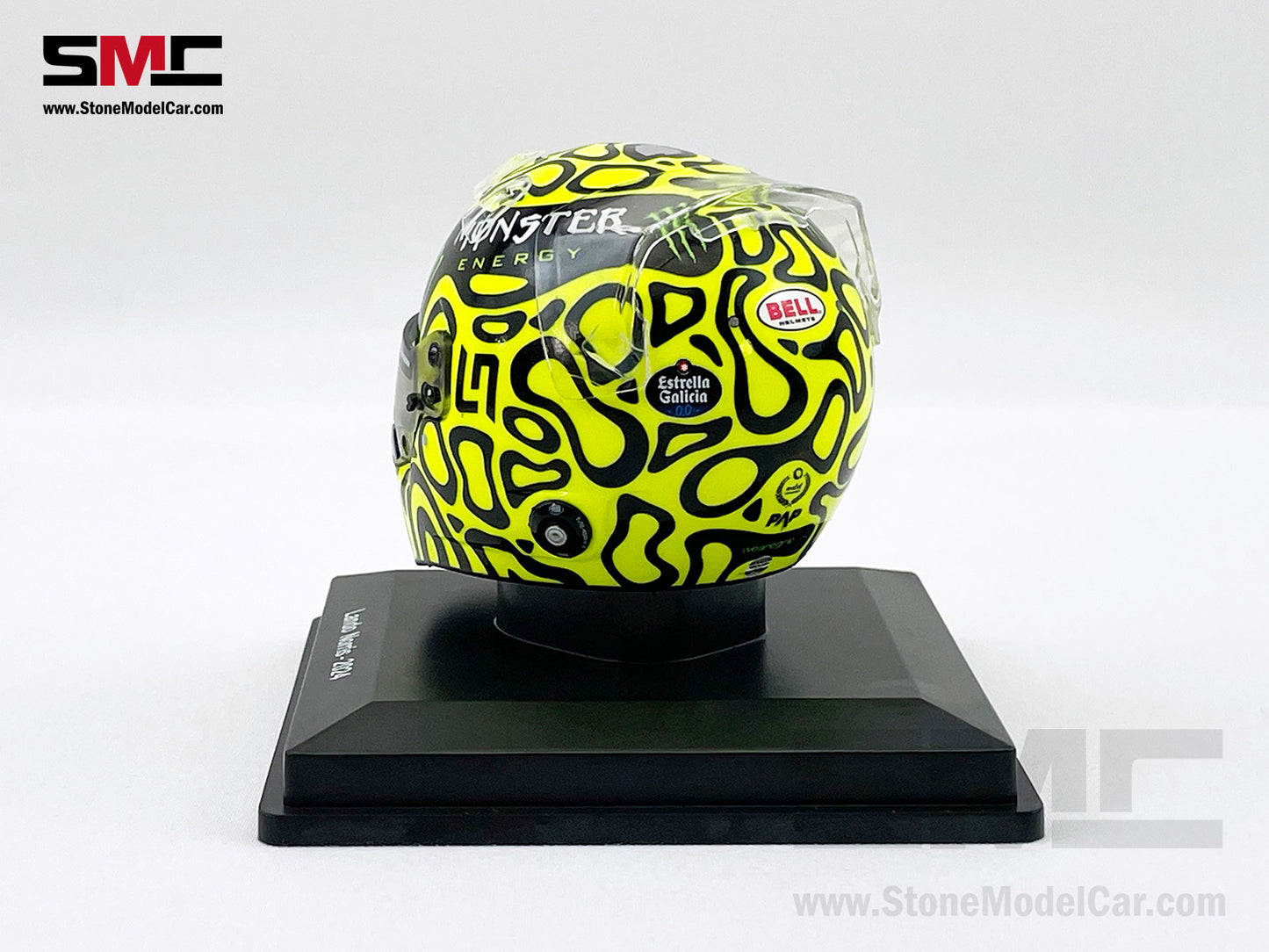 McLaren F1 MCL38 #4 Lando Norris Miami GP 2024 1st Career Win Spark 1:5 Miniature Helmet