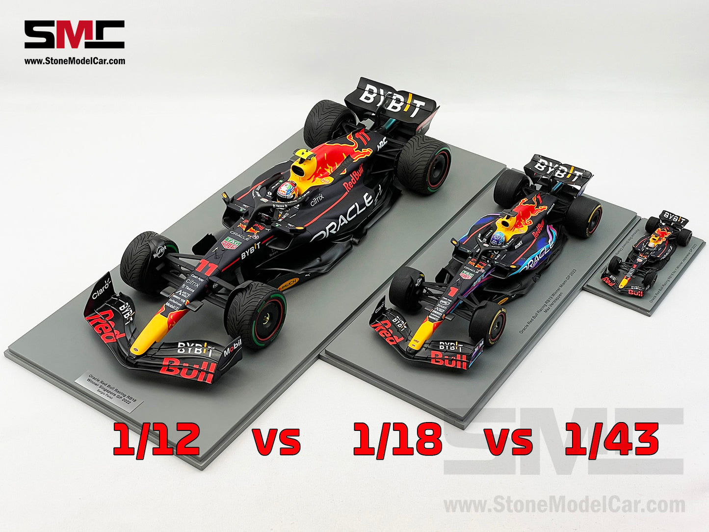 Red Bull F1 RB18 #11 Sergio Perez Singapore Winner 2022 Spark 1:12 Intermediate 12S033