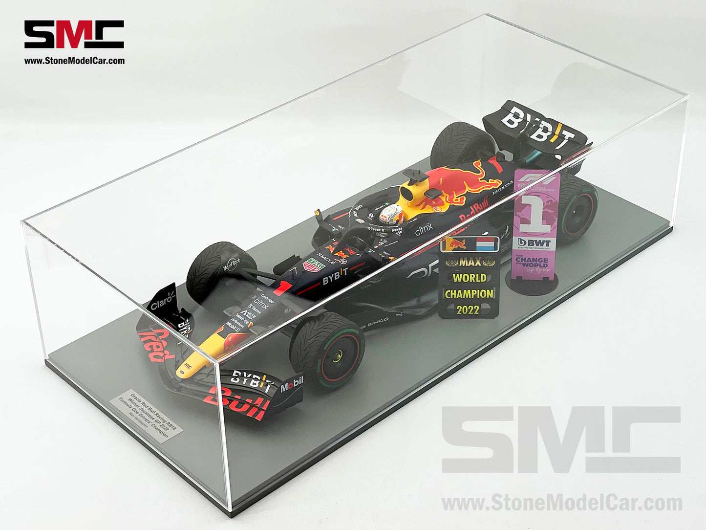 Spark 1:12 F1 Red Bull RB18 #1 Max Verstappen Japan GP 2022 World Champion 12S034