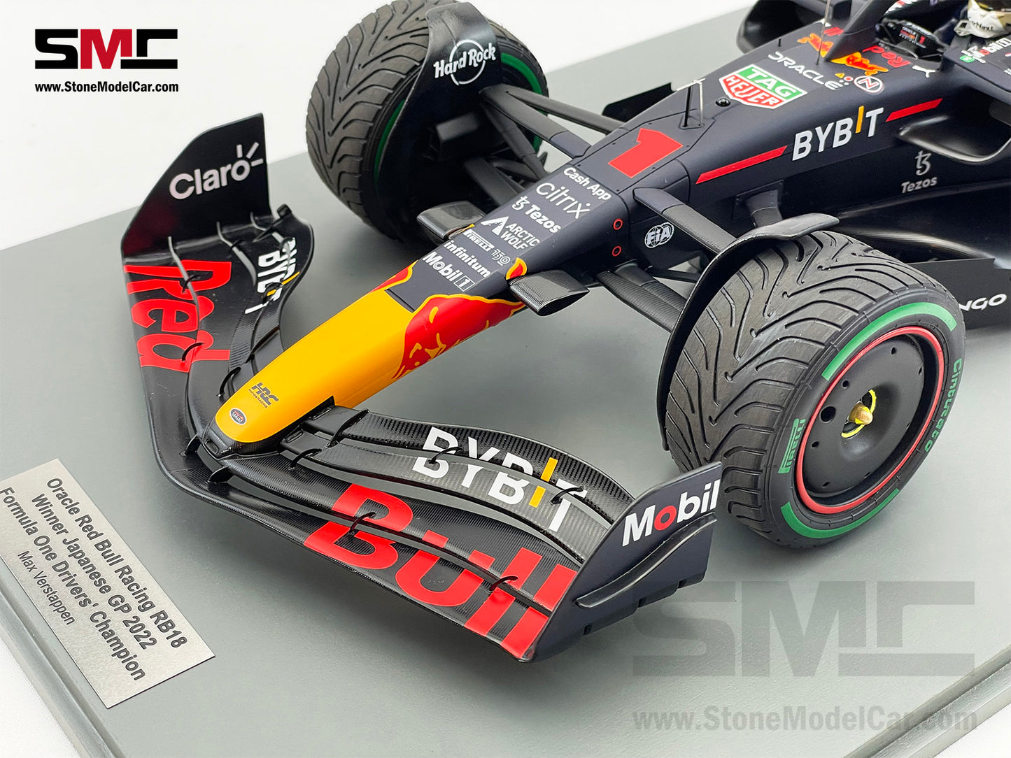 Spark 1:12 F1 Red Bull RB18 #1 Max Verstappen Japan GP 2022 World Champion 12S034