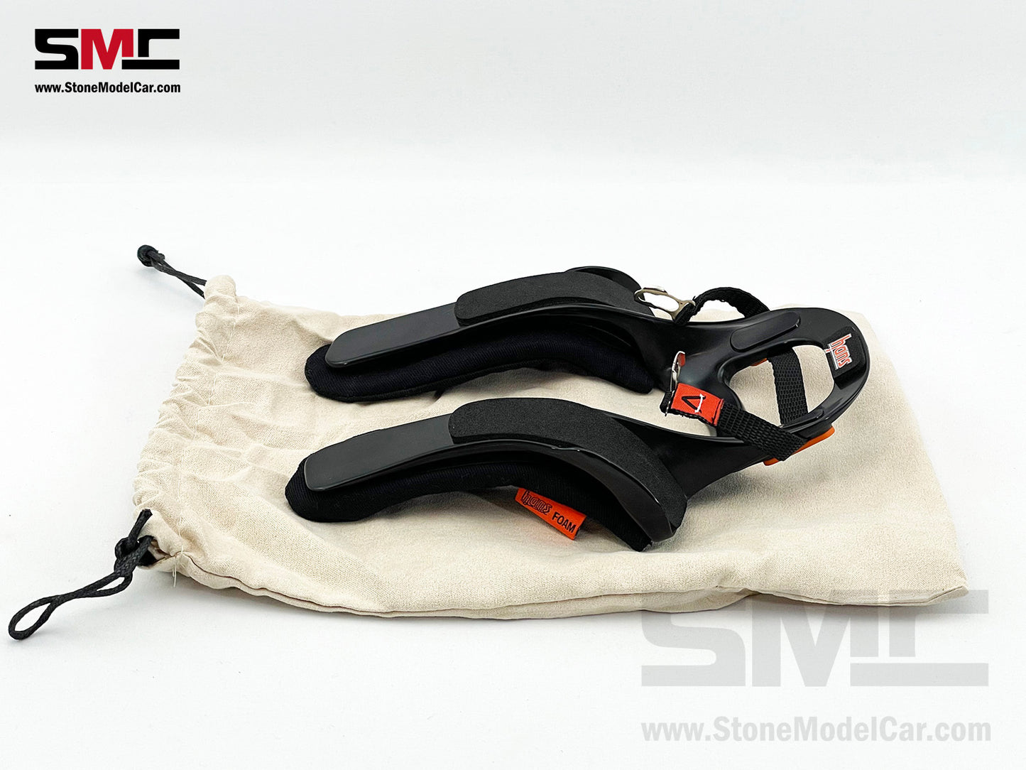 F1 1/2 Hans Device for Formula 1 BELL & Schuberth 1:2 Mini Helmet - Helmet NOT Included