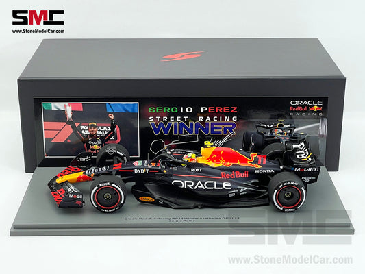 Red Bull F1 RB19 #11 Sergio Perez Azerbaijan GP 2023 Winner Spark 1:18 18S897
