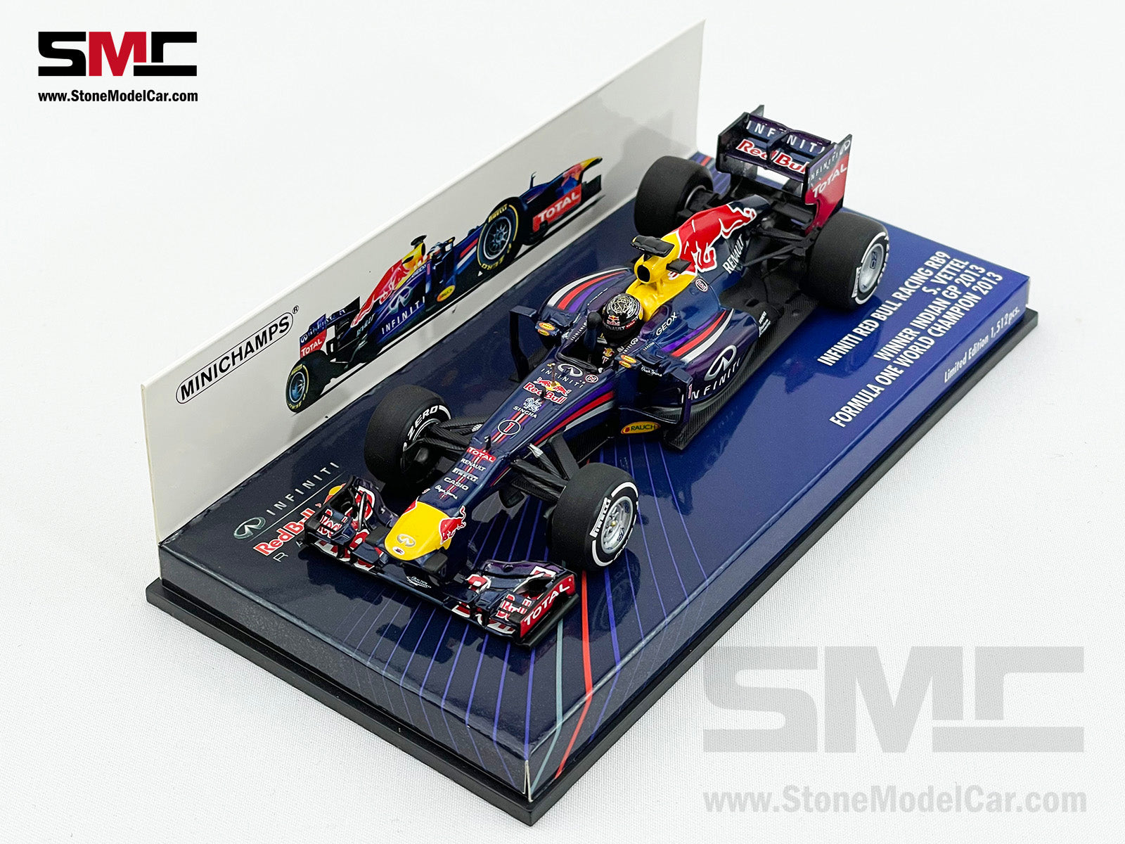 Red Bull F1 RB9 #1 Sebastian Vettel Indian GP 2013 4x Times World Cham ...