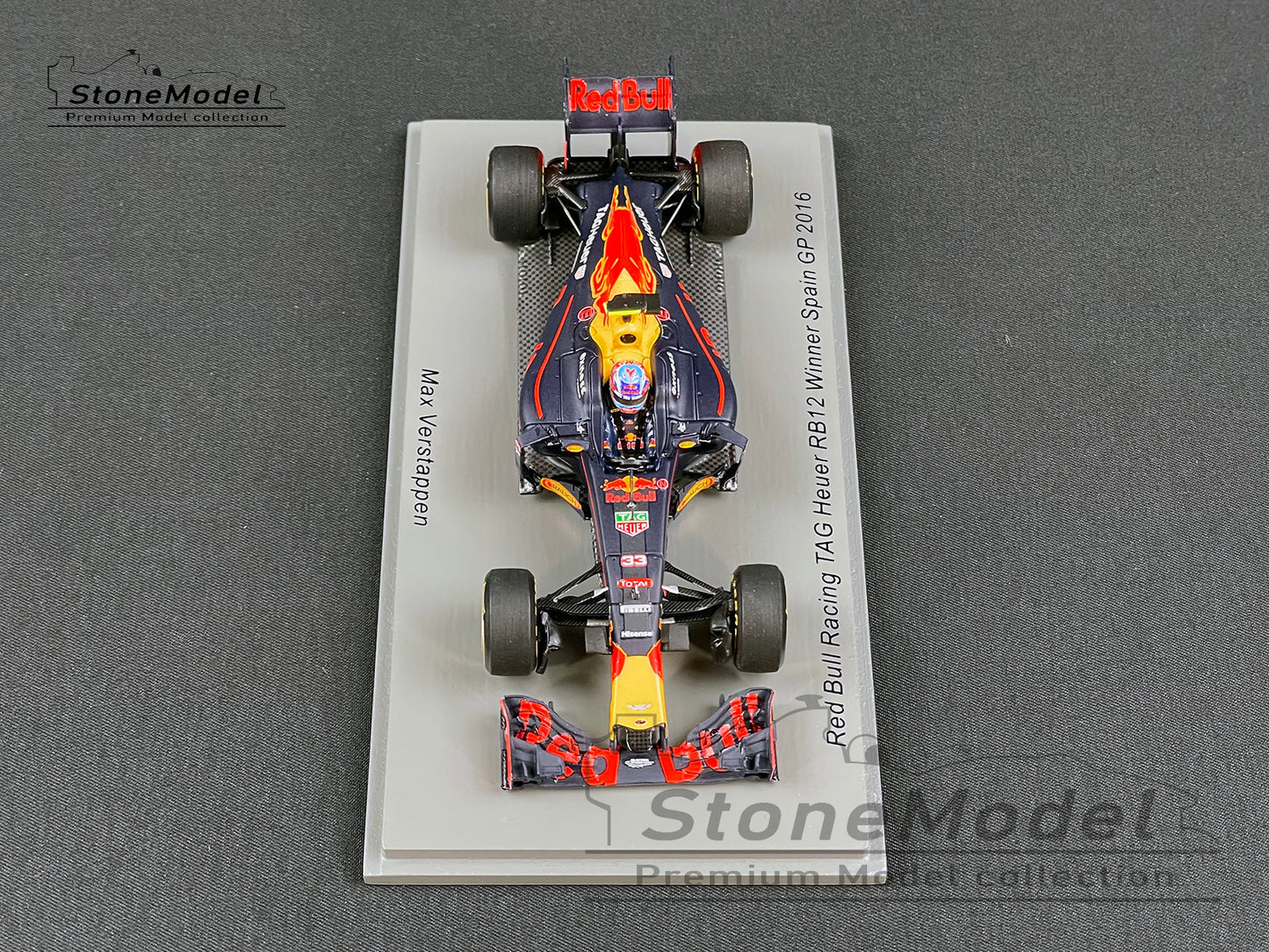 Red Bull F1 RB12 #33 Max Verstappen 1st Career Win Spanish 2016 1:43 Spark S5019
