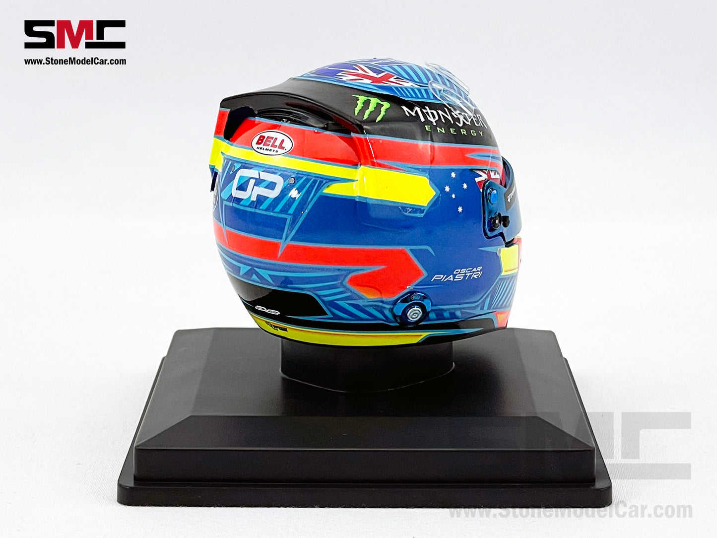 McLaren F1 MCL38 #81 Oscar Piastri Hungary GP 2024 1st Career Win Spark 1:5 Miniature Helmet