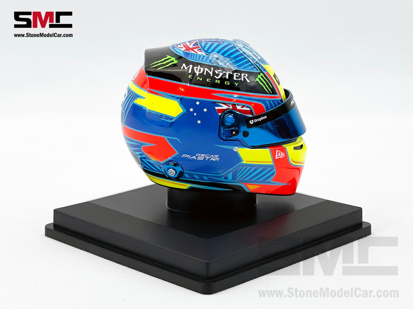 McLaren F1 MCL38 #81 Oscar Piastri Hungary GP 2024 1st Career Win Spark 1:5 Miniature Helmet