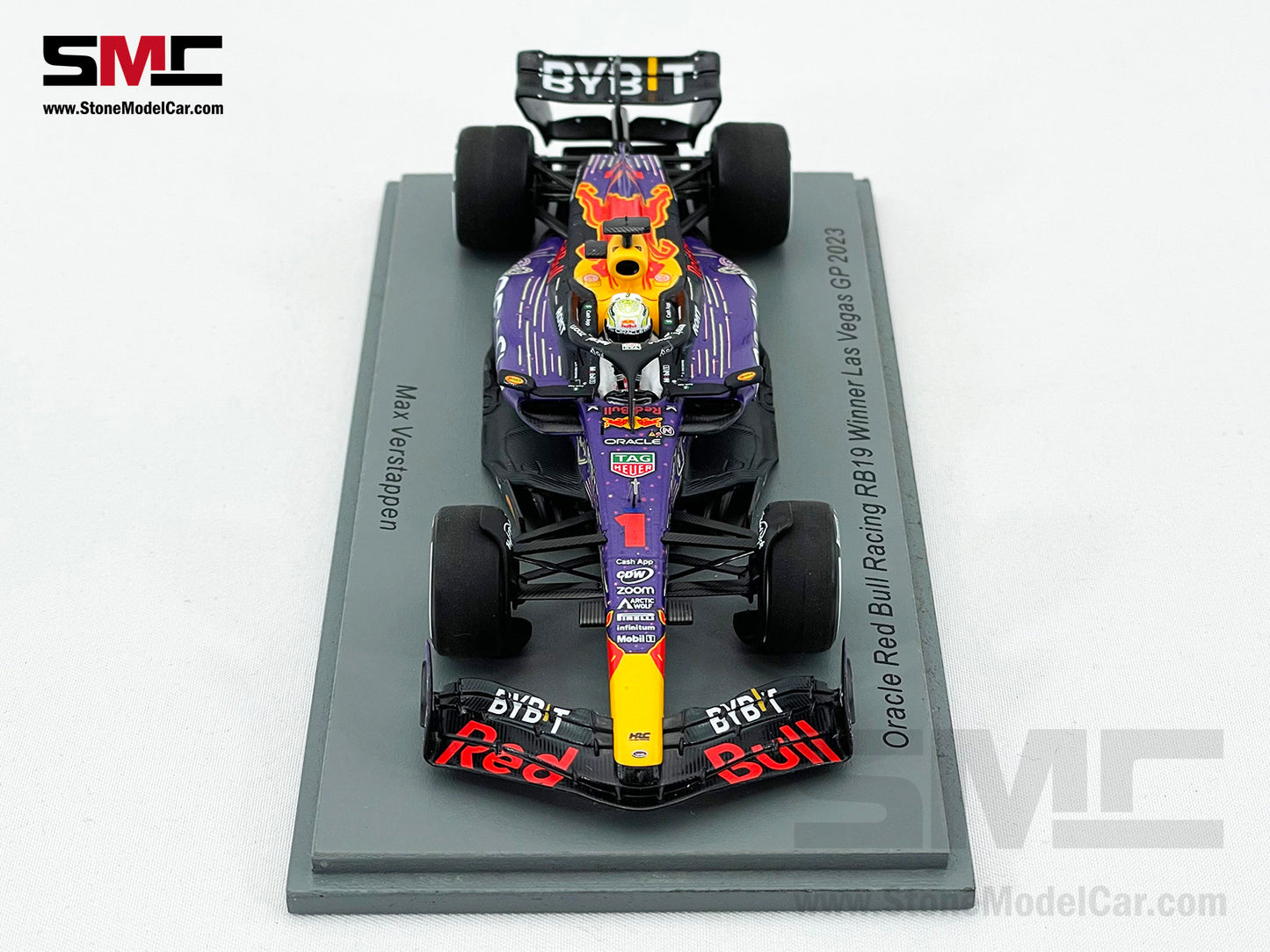 Red Bull F1 RB19 #1 Max Verstappen Winner US Las Vegas GP 2023 World Champion Spark 1:43 S8934