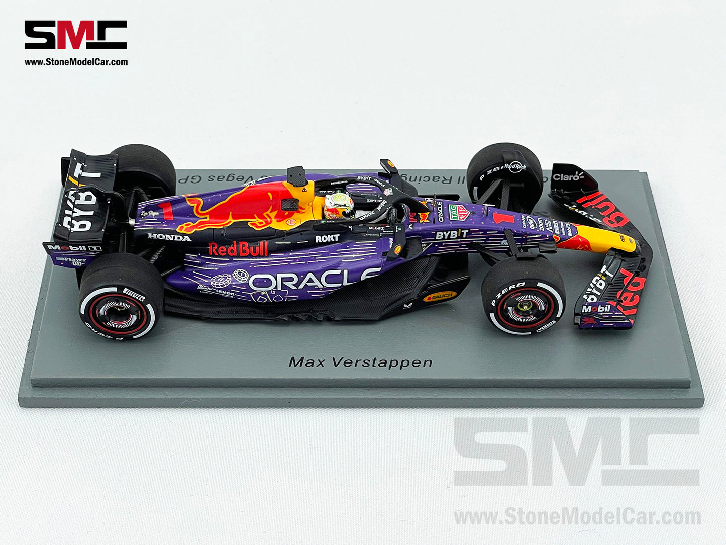 Red Bull F1 RB19 #1 Max Verstappen Winner US Las Vegas GP 2023 World Champion Spark 1:43 S8934