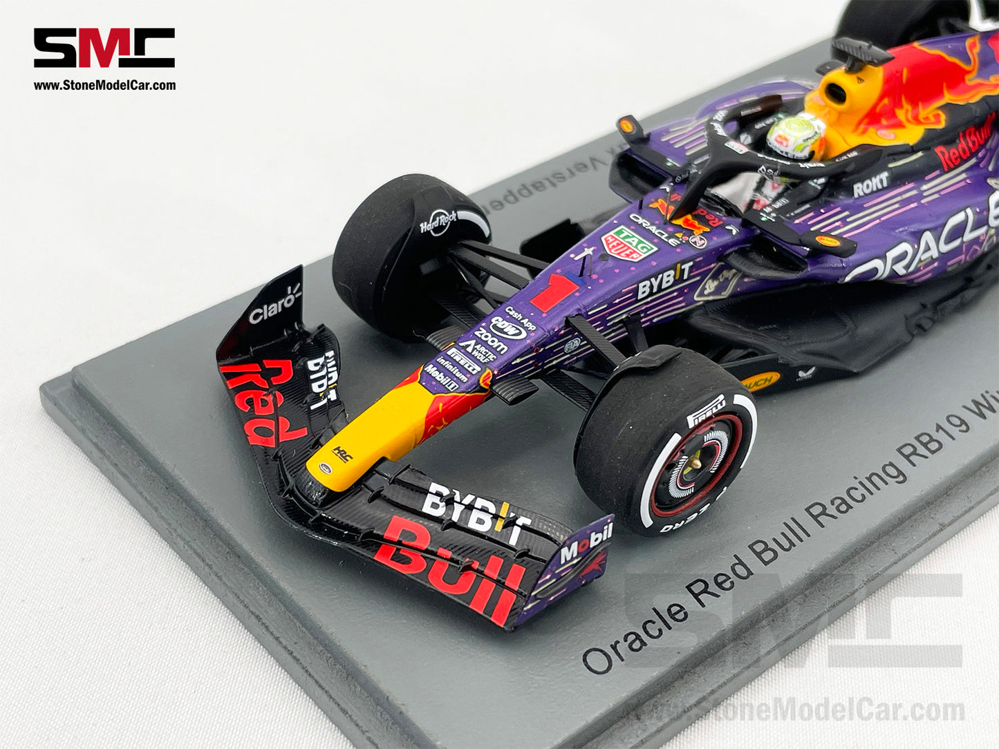 Red Bull F1 RB19 #1 Max Verstappen Winner US Las Vegas GP 2023 World Champion Spark 1:43 S8934