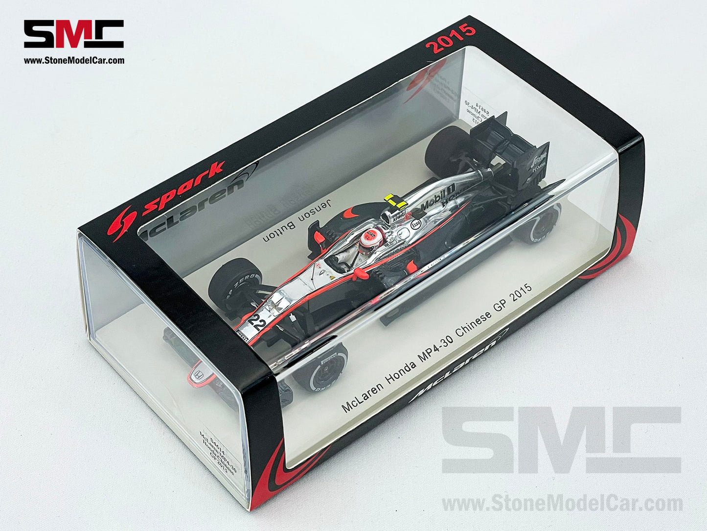 McLaren Honda F1 MP4-30 #22 Jenson Button Chinese GP 2015 1:43 Spark S4614