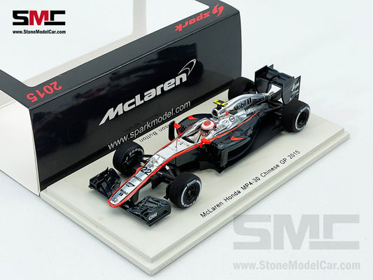 McLaren Honda F1 MP4-30 #22 Jenson Button Chinese GP 2015 1:43 Spark S4614