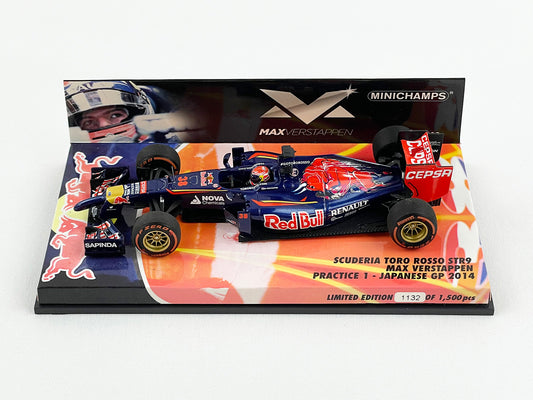 Scuderia Toro Rosso F1 STR9 Max Verstappen Japan 2014 Practice 1 1:43 MINICHAMPS