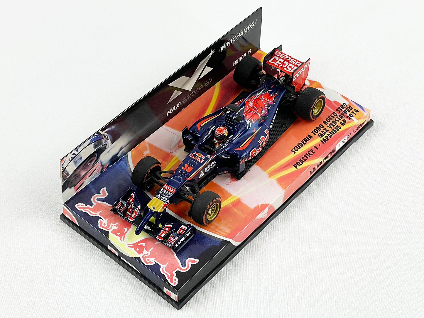 Scuderia Toro Rosso F1 STR9 Max Verstappen Japan 2014 Practice 1 1:43 MINICHAMPS