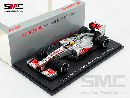 McLaren F1 MP4-27 #4 Lewis Hamilton Italy GP Monza 2012 Winner 1:43 Spark S3047