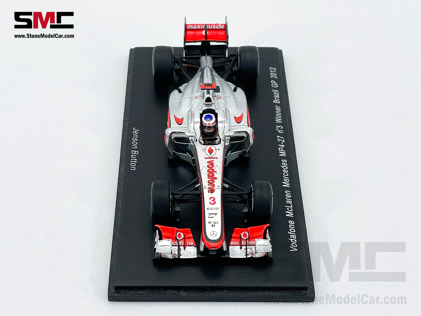 McLaren F1 MP4-27 #3 Jenson Button Brazilian GP 2012 Last Career Win 1:43 Spark S3049