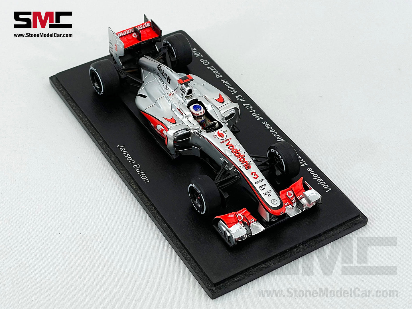 McLaren F1 MP4-27 #3 Jenson Button Brazilian GP 2012 Last Career Win 1:43 Spark S3049
