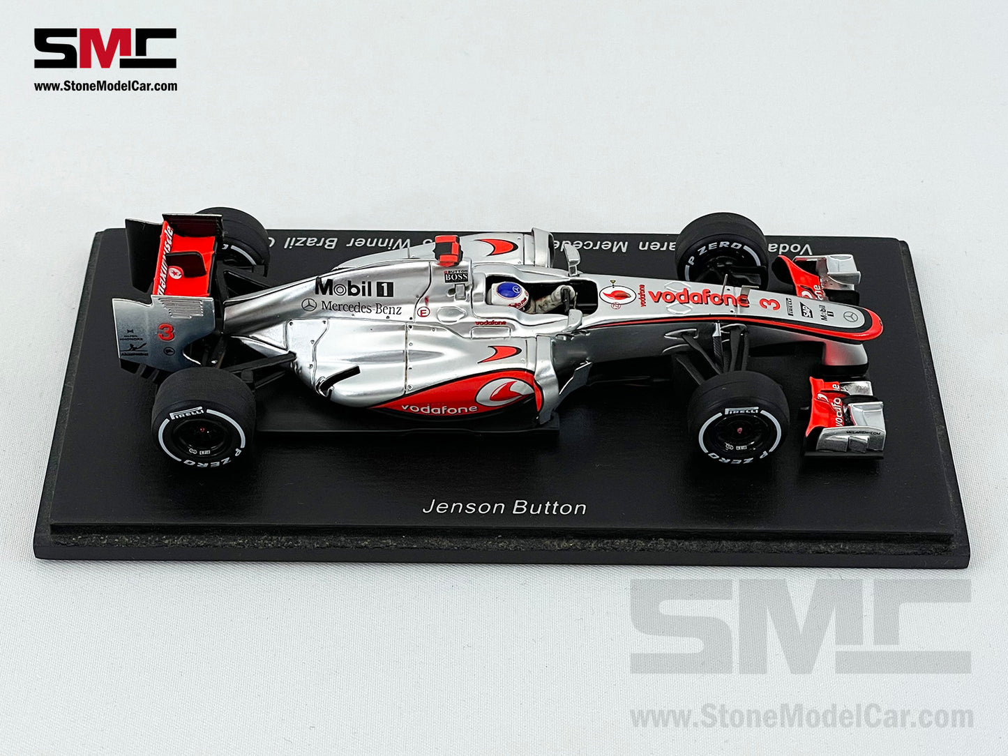 McLaren F1 MP4-27 #3 Jenson Button Brazilian GP 2012 Last Career Win 1:43 Spark S3049