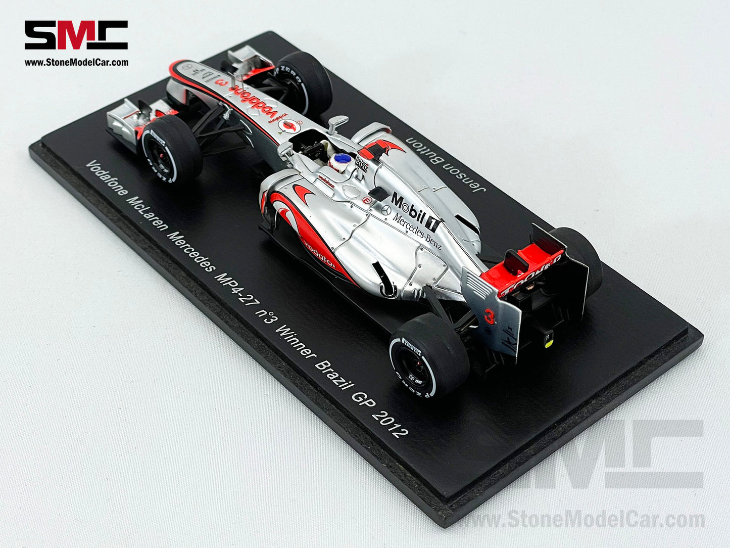 McLaren F1 MP4-27 #3 Jenson Button Brazilian GP 2012 Last Career Win 1:43 Spark S3049