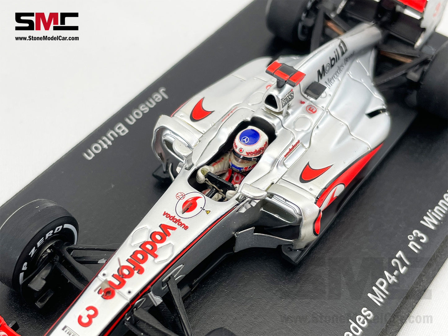 McLaren F1 MP4-27 #3 Jenson Button Brazilian GP 2012 Last Career Win 1:43 Spark S3049