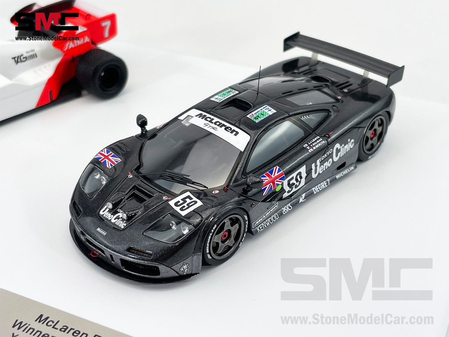 McLaren Triple Crown 1:43 Spark - M16C Indy 500 1974, MP4-2 Monaco GP 1984, F1 GTR 24H Le Mans 1995