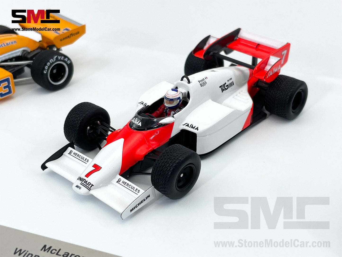 McLaren Triple Crown 1:43 Spark - M16C Indy 500 1974, MP4-2 Monaco GP 1984, F1 GTR 24H Le Mans 1995