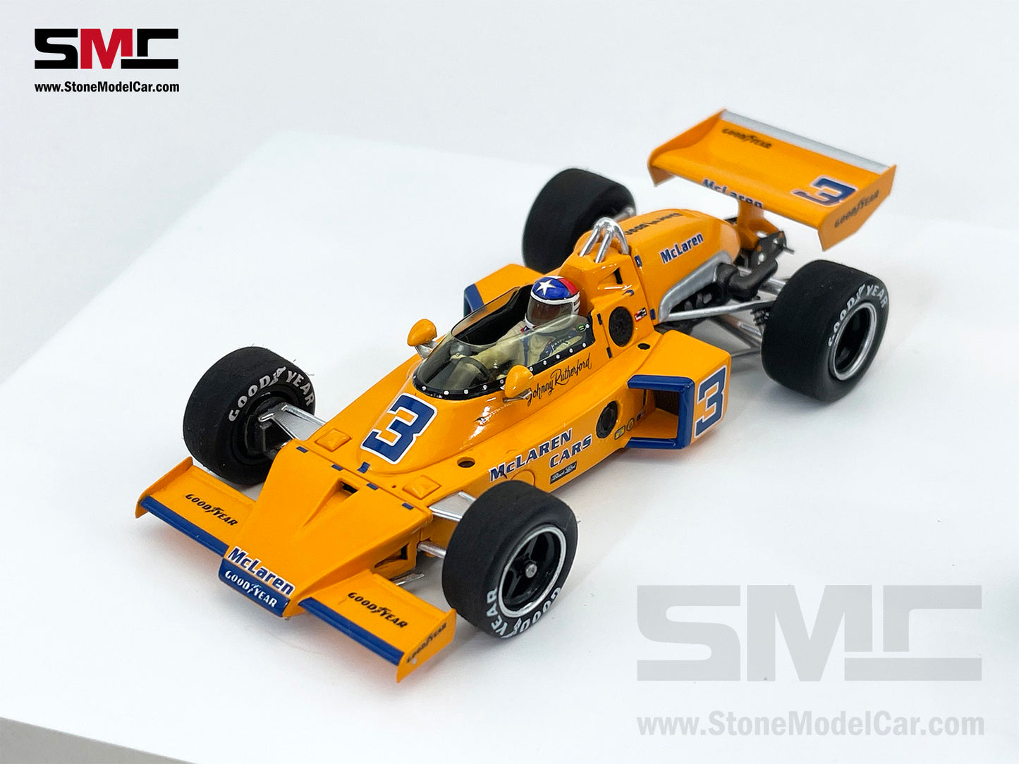 McLaren Triple Crown 1:43 Spark - M16C Indy 500 1974, MP4-2 Monaco GP 1984, F1 GTR 24H Le Mans 1995