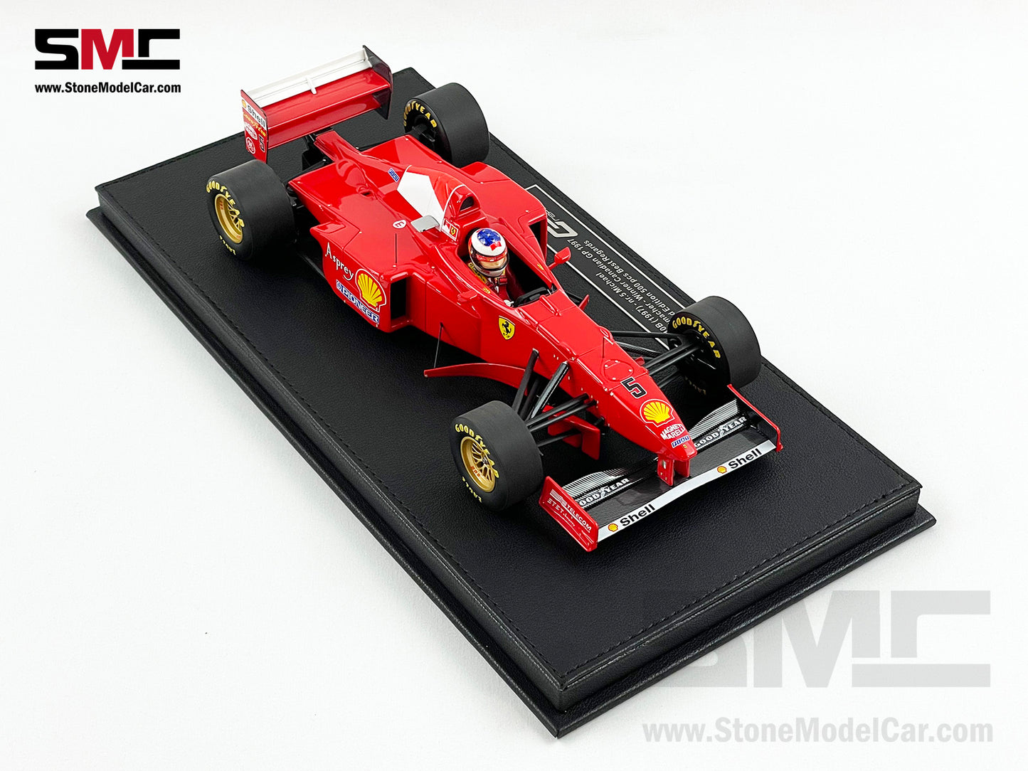 Ferrari F1 F310B Michael Schumacher Canada Winner 1997 1:18 with Driver GP REPLICAS + Decal
