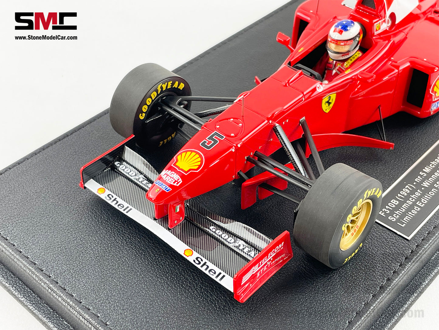Ferrari F1 F310B Michael Schumacher Canada Winner 1997 1:18 with Driver GP REPLICAS + Decal