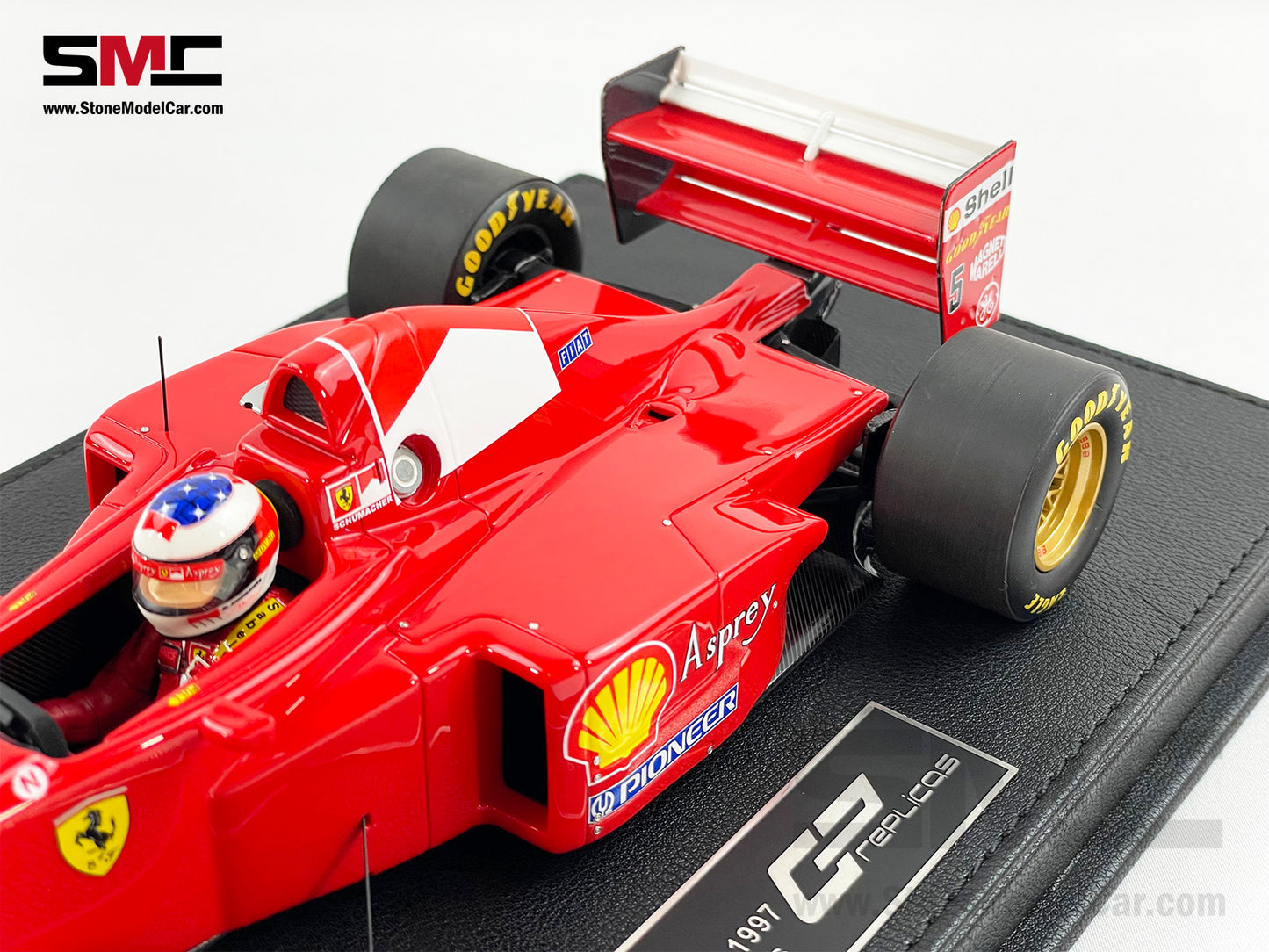 Ferrari F1 F310B Michael Schumacher Canada Winner 1997 1:18 with Driver GP REPLICAS + Decal