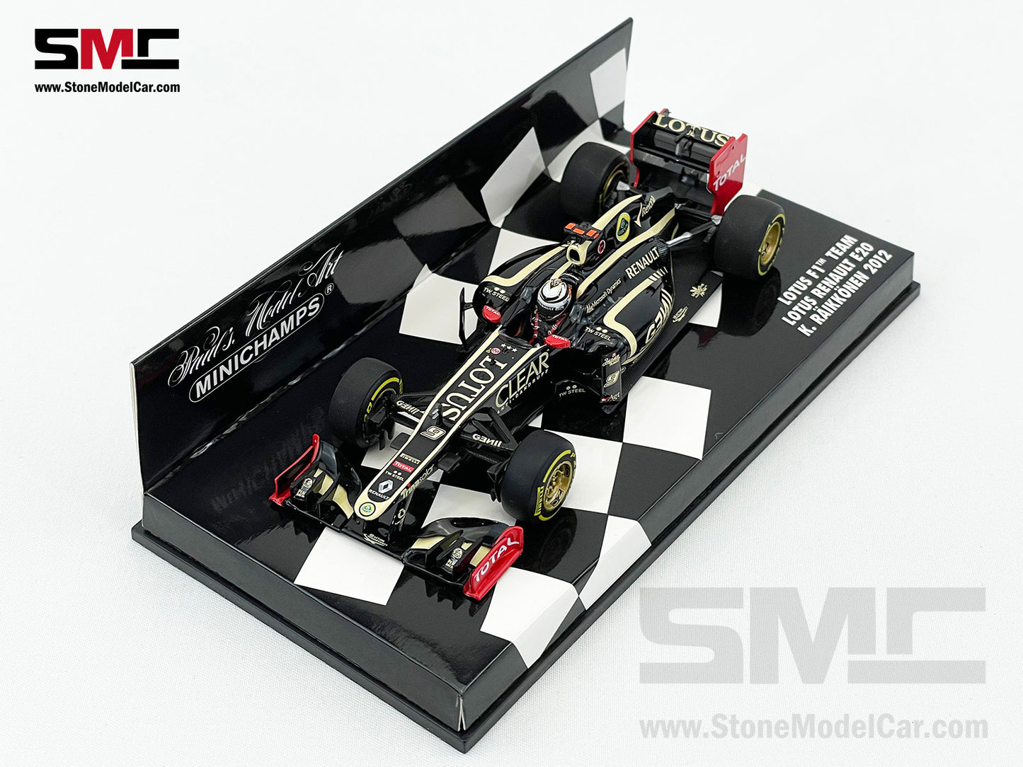 Lotus RENAULT F1 E20 #9 Kimi Raikkonen Year 2012 1:43 MINICHAMPS 410120009