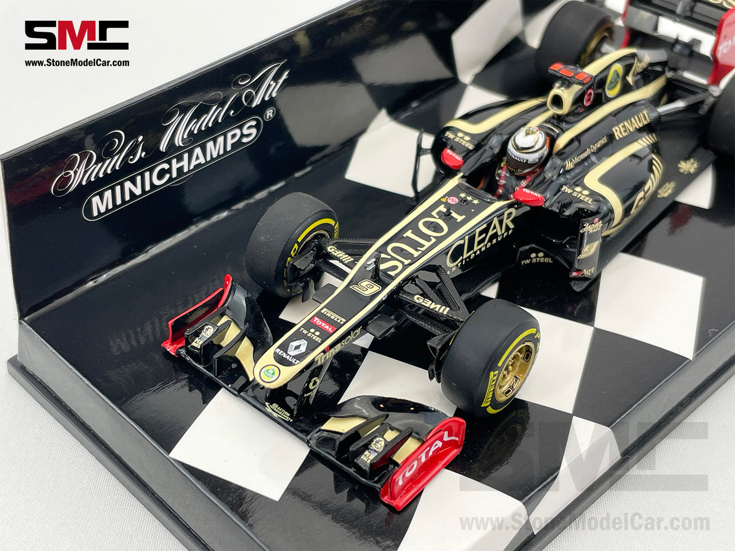 Lotus RENAULT F1 E20 #9 Kimi Raikkonen Year 2012 1:43 MINICHAMPS 410120009