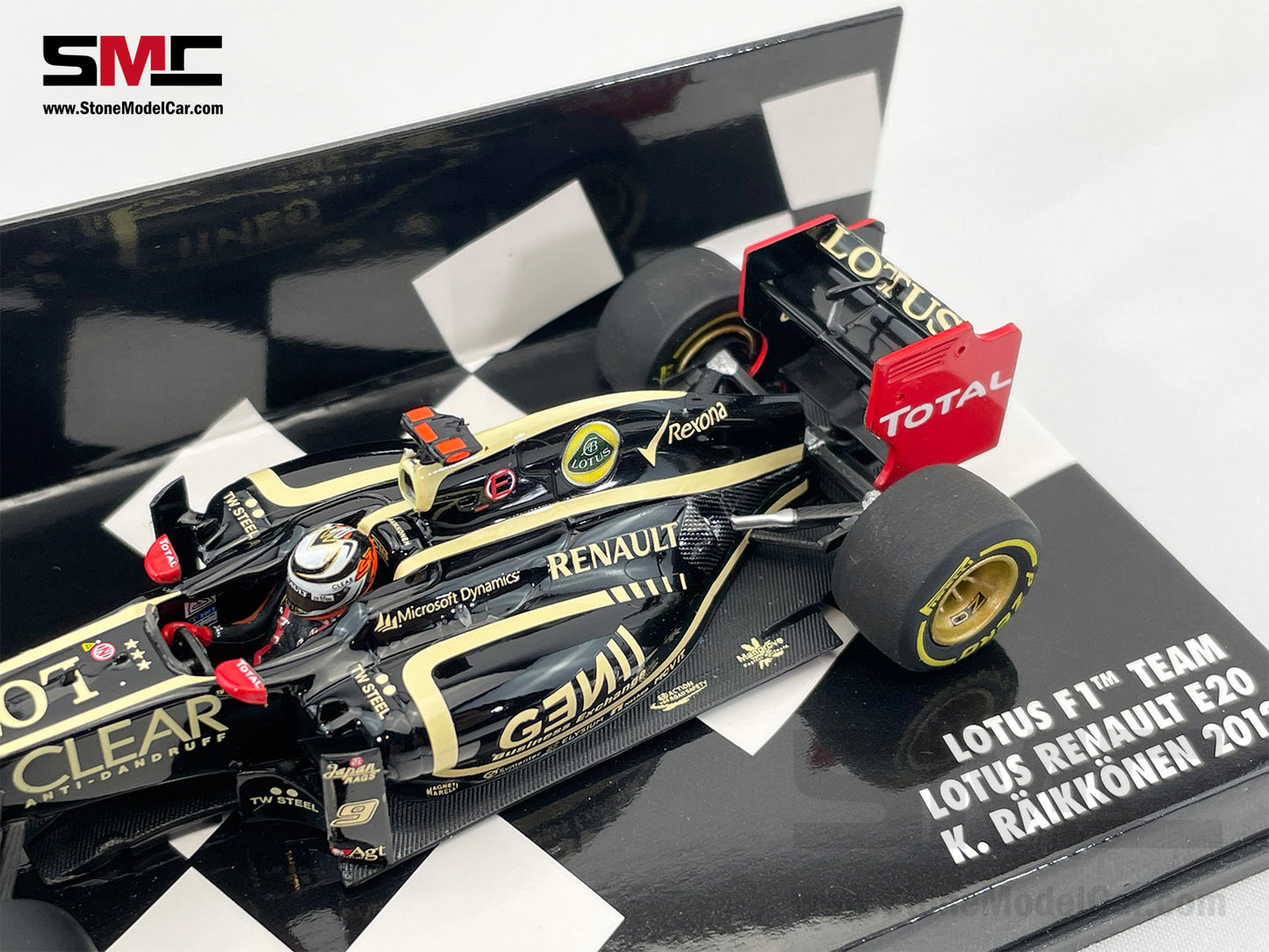 Lotus RENAULT F1 E20 #9 Kimi Raikkonen Year 2012 1:43 MINICHAMPS 410120009